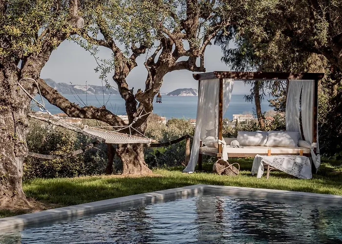 فيلة Vafias - Tranquil Location, Ideal For Large Groups, By Zantewize